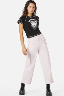 Broken Hearts Crop Raglan