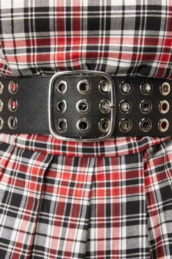 Buckle Eyelet Waist Belt