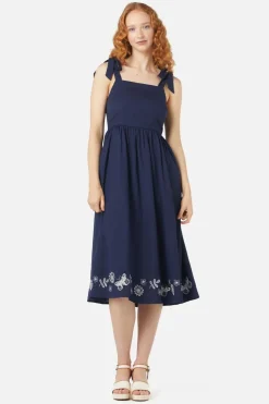 Butterfly Emb Dress