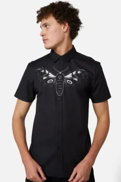 Butterfly Front Placement Shirt
