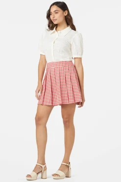 Callie Check Skirt