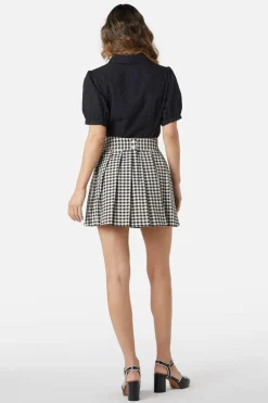 Callie Check Skirt