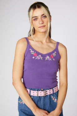 Caposhi Knitted Sleeveless Top