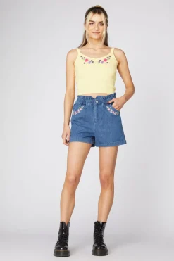 Caposhi Knitted Sleeveless Top