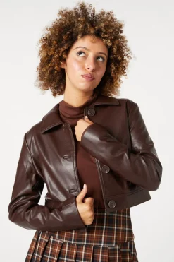 Cassidy Pleather Jacket