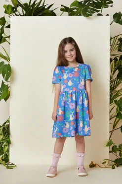 Cat Garden Kids Dress