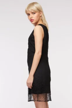 Caught In My Web Dress