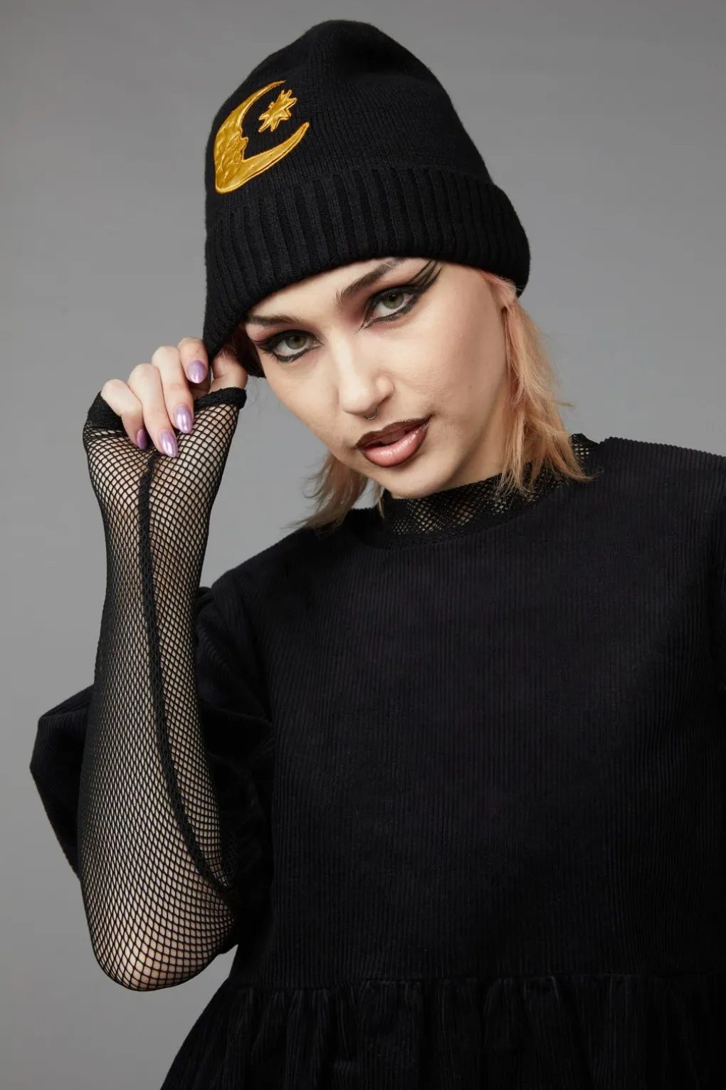 Celestial Applique Beanie