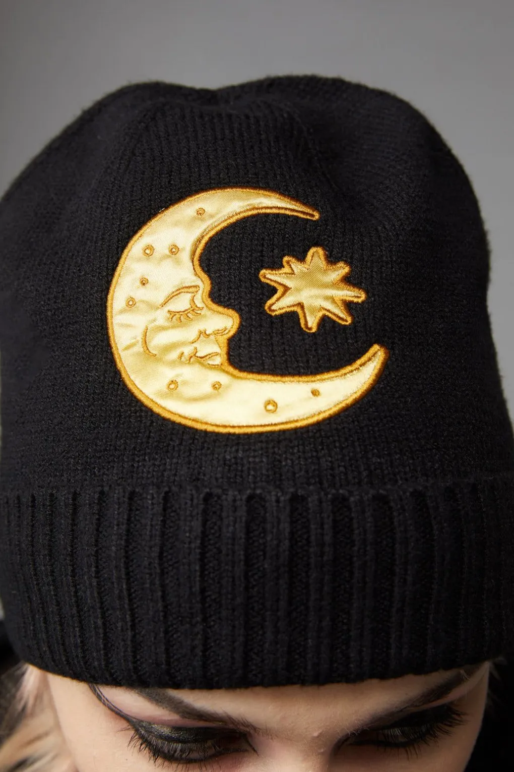 Celestial Applique Beanie