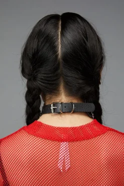 Chained Spikes Choker