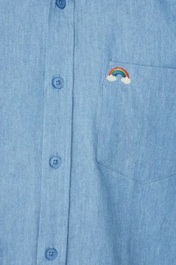 Chambray Rainbow Shirt