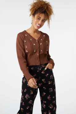 Charlotte Embroidered Cardi