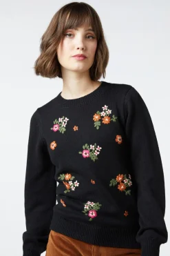 Charlotte Embroidered Sweater