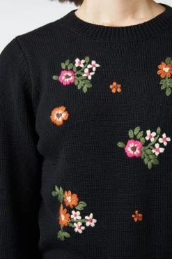 Charlotte Embroidered Sweater