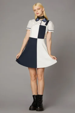 Checkerboard Detail Pinafore