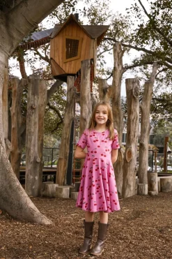Cherry Kids Jersey Dress