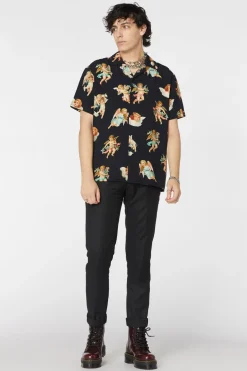 Cherub Viscose Print Shirt