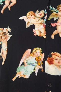 Cherub Viscose Print Shirt