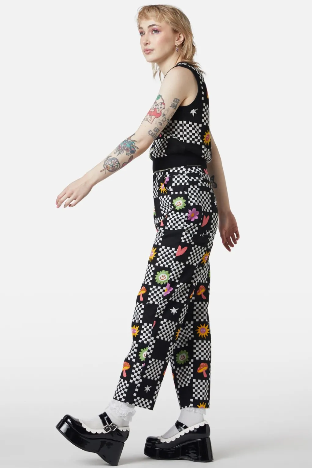 Chess At Picnic Pants