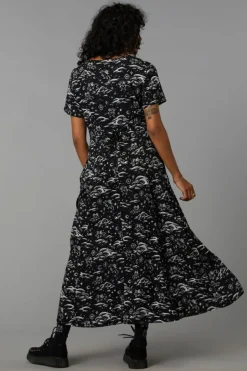 Cloudy Nights Goth Dress