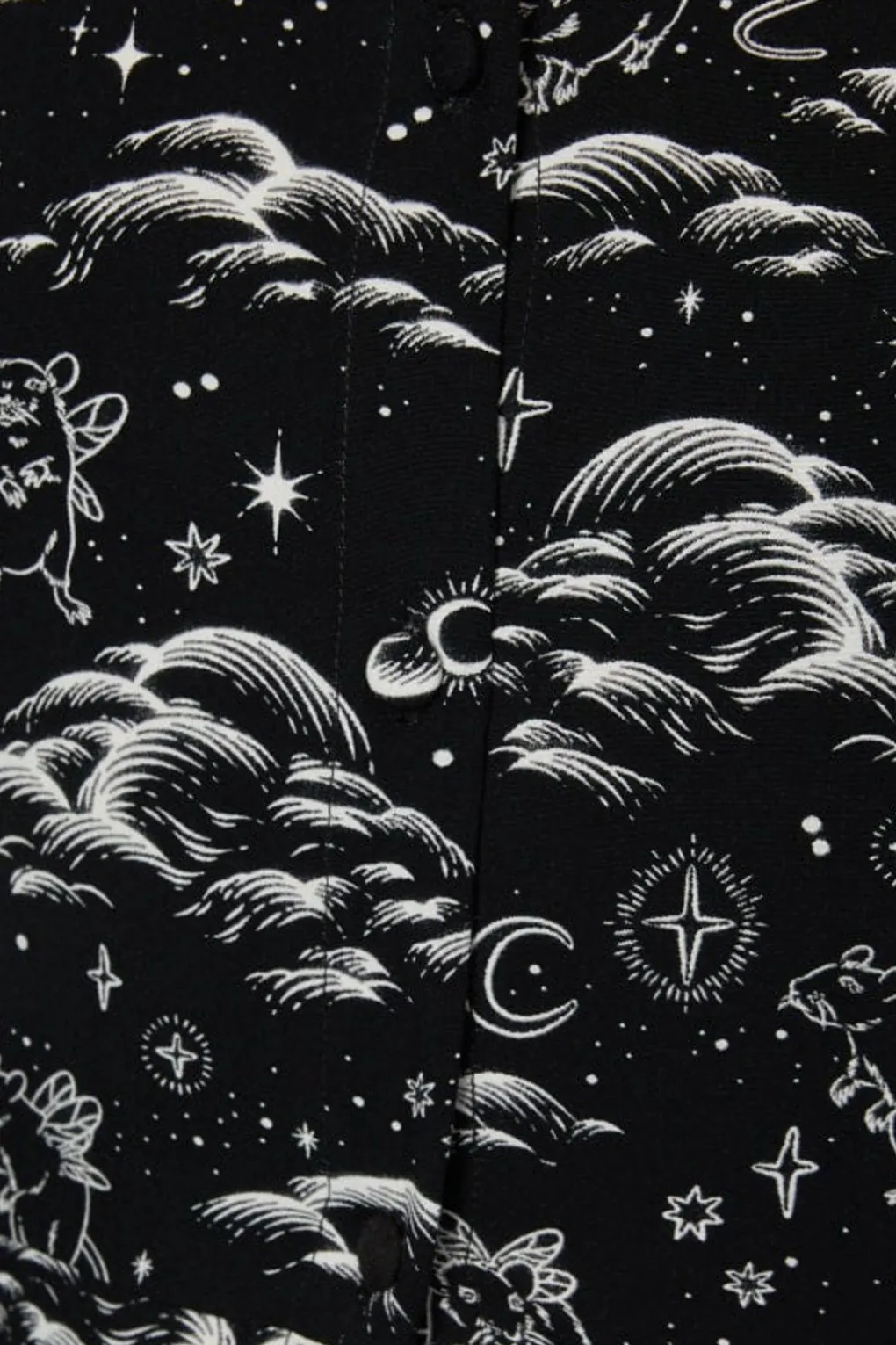 Cloudy Nights Goth Dress