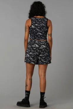 Cloudy Nights Print Short