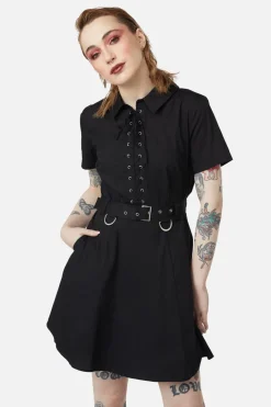 Collar Punk Dress