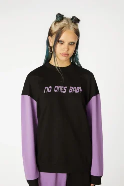 Colour Block Print Sweater