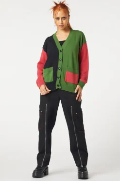 Colourblock Cardigan