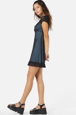 Confess Mesh Mini Dress