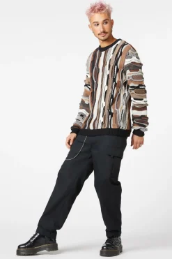 Corpse Textured Knit Jumper