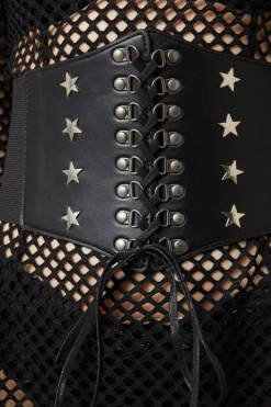 Corset Belt With Stars
