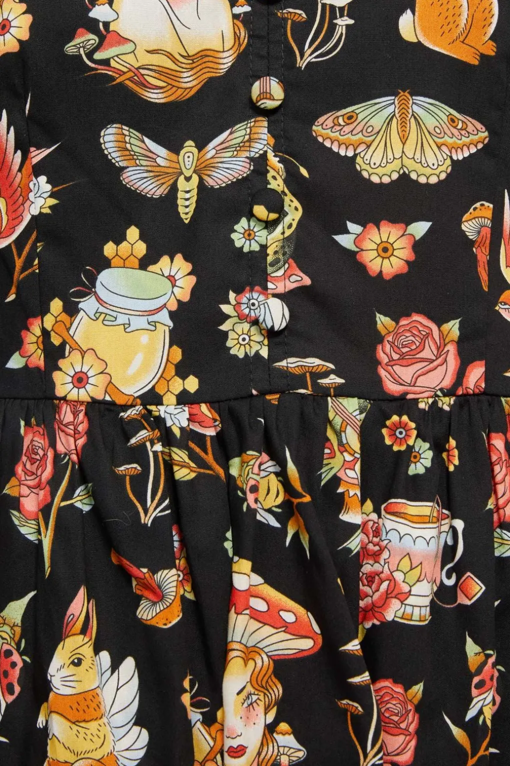 Cottagecore Tattoo Dress