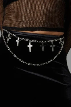 Cross Belly Chain