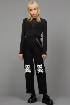 Crossbone Goth Pant
