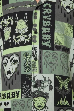 Cry Baby Dark Tile Short Sleeve Shirt