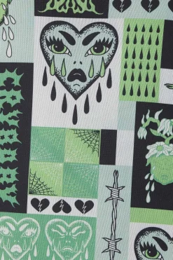 Cry Baby Tile Mesh Dress