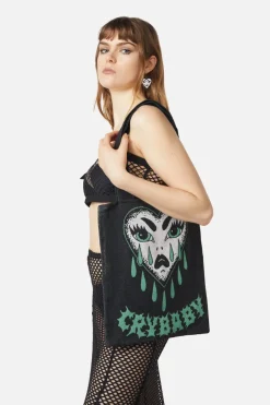 Cry Baby Woven Tote