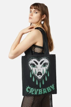 Cry Baby Woven Tote