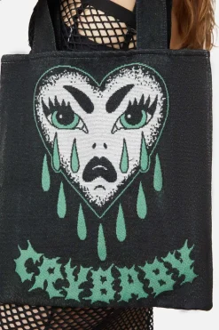 Cry Baby Woven Tote