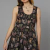 Cryptid Print Dress