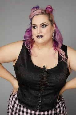 Curve Amethyst Corset Top