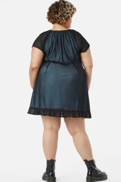 Curve Confess Mesh Mini Dress