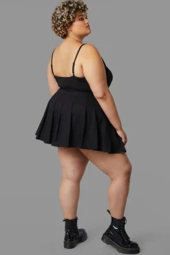 Curve Crunchy Mini Skirt