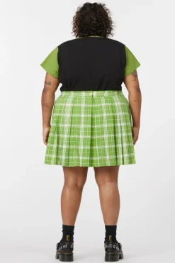 Curve Dazed Tartan Mini Skirt