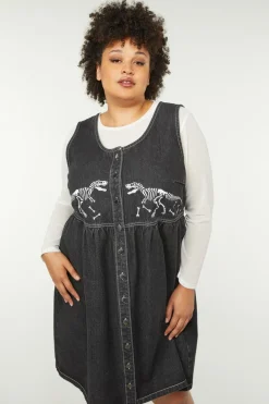 Curve Early Jurassic Dino Pinafore