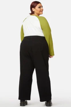 Curve Frog Patch Jean