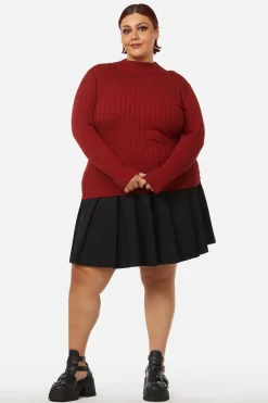 Curve Grave Respect Knit Skivvy