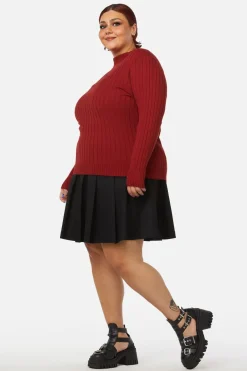 Curve Grave Respect Knit Skivvy