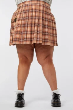 Curve Looking Glass Tartan Skirt